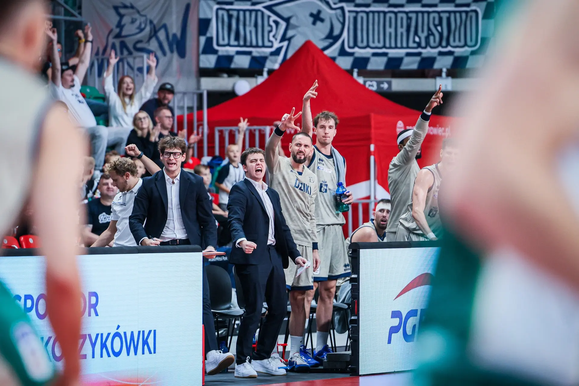Legia lepsza od Słupszczan, Dziki demolują Trefl!