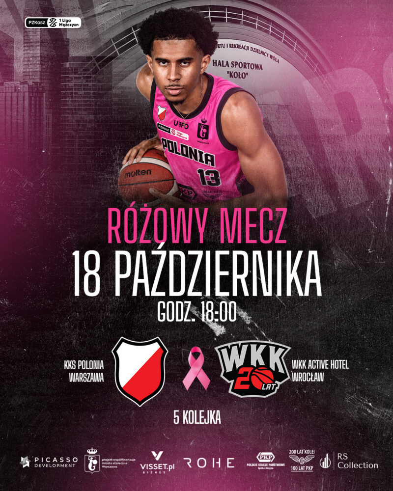 Sport w służbie profilaktyki, czyli „Różowy Mecz” KKS Polonii Warszawa